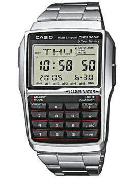 ZEGAREK MĘSKI CASIO VINTAGE DATABANK DBC-32D-1ADF (zd162b)